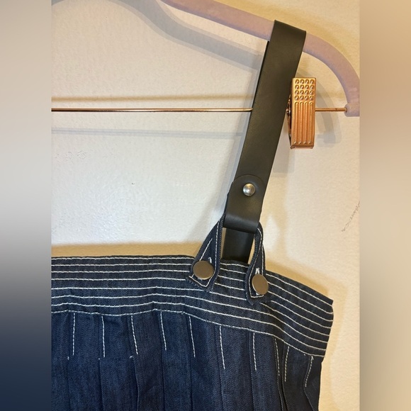 Pilcro Dark Blue Mini Dress with Black Straps - Picture 7 of 7